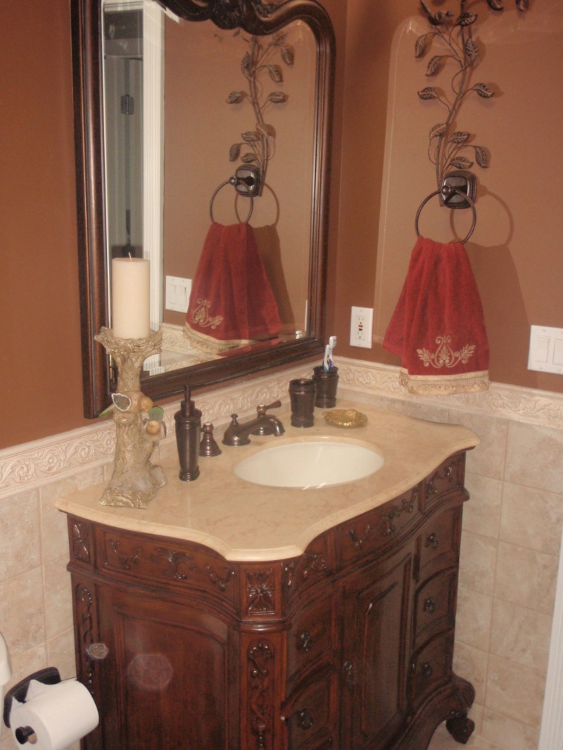 Vintage Unique Vanities Bathroom